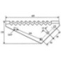 Futtermischwagenmesser - FM15133 Futtermischwagenmesser - FM15133
