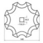 Futtermischwagenmesser - FM19057 Futtermischwagenmesser - FM19057