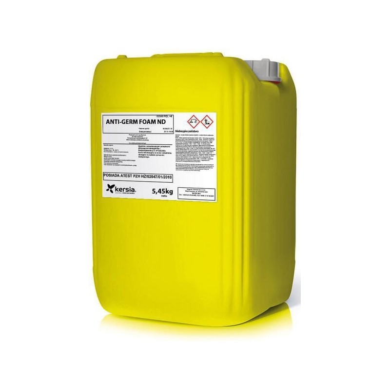 Medium Anti-Gem Foam ND - Środek dezynfekcyjny, 5.45 kg - FOAMND545