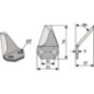 Feeder wagon knife - FM19159