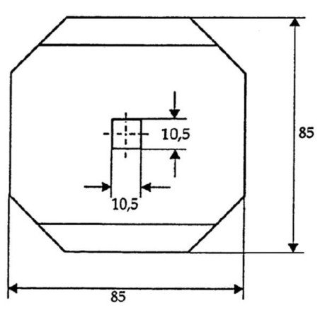 Futtermischwagenmesser Strautmann - FM19151