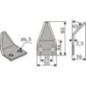 Feeder wagon knife - FM12184