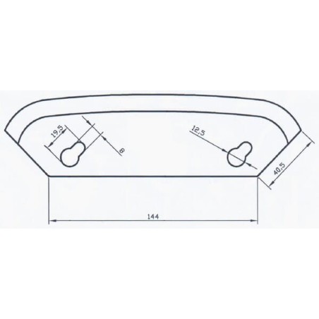 Feeder wagon knife - FM19317