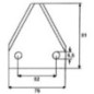 Feeder wagon knife - FM26501 Feeder wagon knife - FM26501