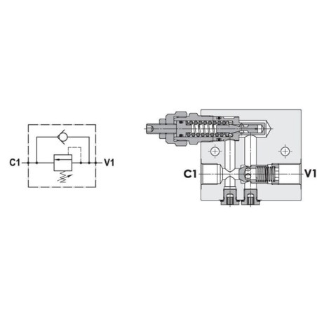 Steel sequence valve 3/4 - FPSQD20001ST