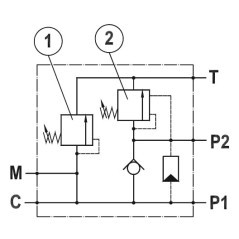 Zawór odcinający FPMSE PD P 3/8 35 10 - FPMSEPDP383510