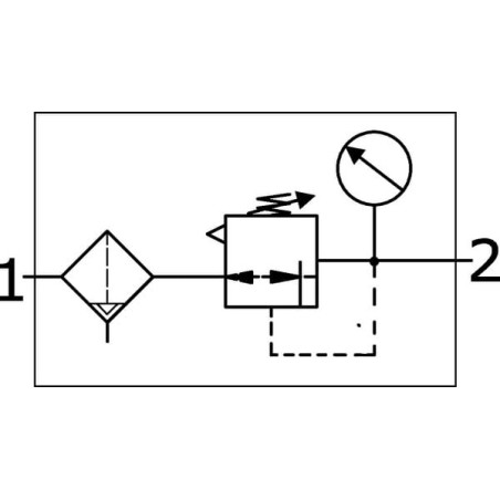 Filter regulator 3/8 inch - FR1K380516