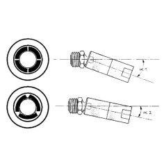 Grease gun coupler M10 - FP12631