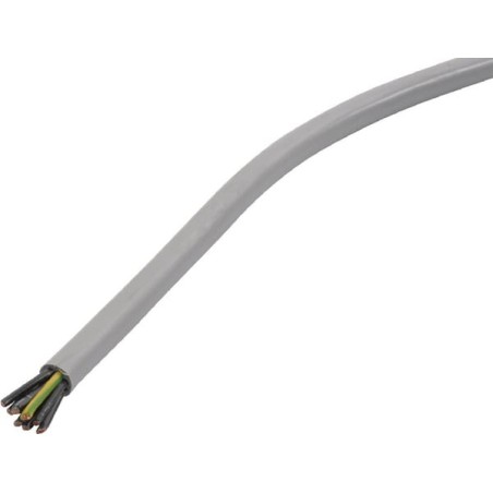 Cable 8x1.5mm², grey, PVC, per m, Helukabel - FLEXYJZ815