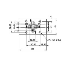 FPIAL6VM20 FluidPress, Intermediate valves 