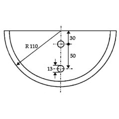 Blade Half Moon Unimix - FM21156