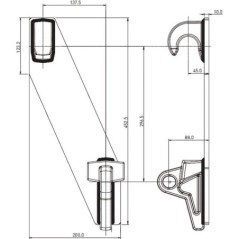 Adaptor plate set LH/RH - FT2101