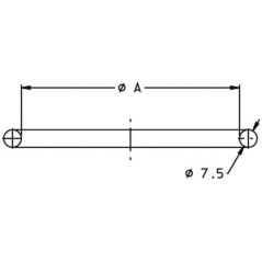 Dichtung Deckel zu Ring 370 mm - G00000007
