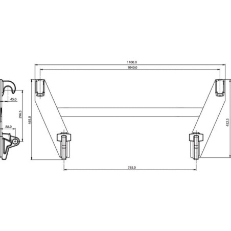 Adaptor plate complete - FT2102