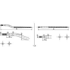 Silozinken M24x820mm - FT24
