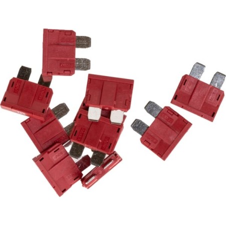 Fuse standard blade 80V 10A red pack 10x Kramp - FS1810KR