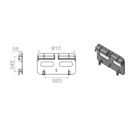 Pallet frame Schäffer fixture - FT2080