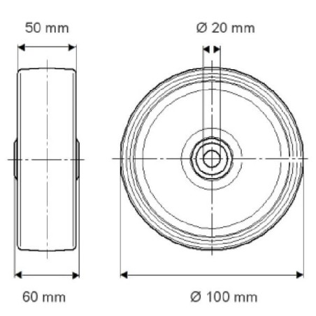 Rad 100 mm - FTP1000502060