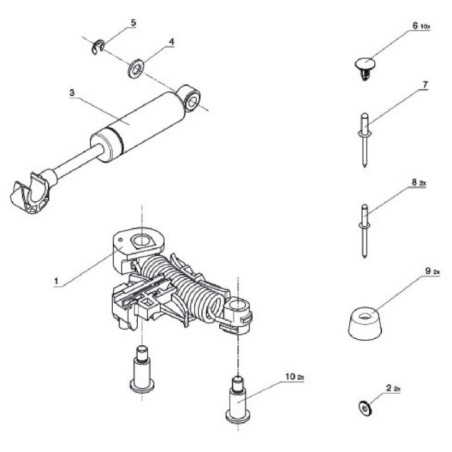 Horizontal suspension - G1096591