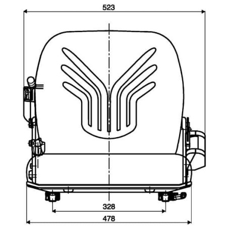 Sitz B12 PVC - G1127770
