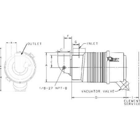 Luftfilter Donaldson - G042545