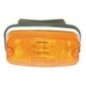 Indicator light rectangular, amber, bolt on - G15020 Indicator light rectangular, amber, bolt on - G15020