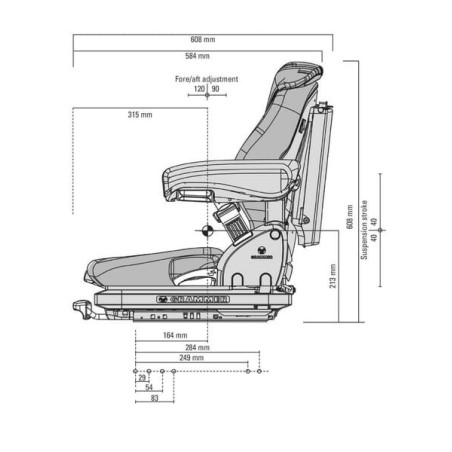 Seat Primo XM PVC - G1564032
