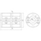 Bolt coupling diameter 40 - GB40
