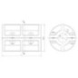 Bolt coupling diameter 25 - GB25