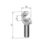 Rod head - GAR35DO2RSINA