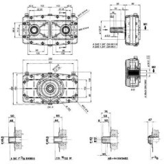 Gearbox GBF-30-D-2-2.0 - GBF30D220