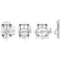 Centring ring for pump, size 2, GBF30 - GBF30920 Centring ring for pump, size 2, GBF30 - GBF30920