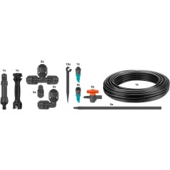Micro-Drip irrigation set 60m² - GA13450