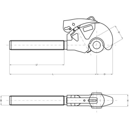 Toplink hook cat. 2 - G3PD112SX