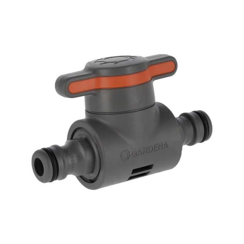 Coupling with flow-control valve - GA18266