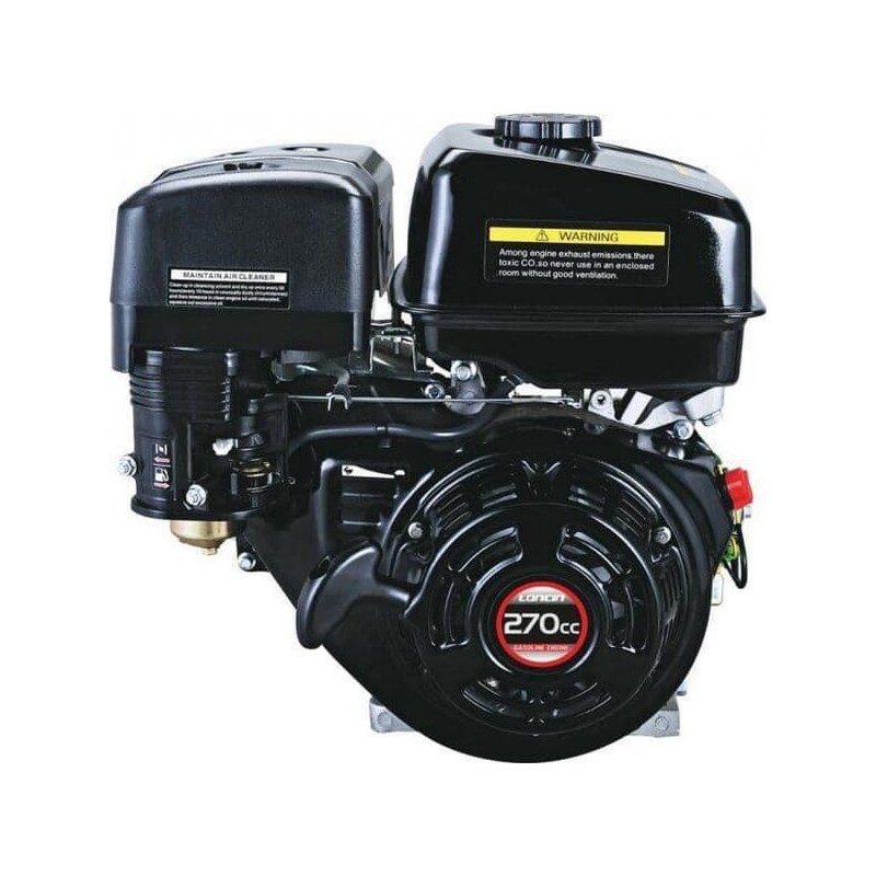 Engine, Horizontal, 8HP, 25.4x88, Loncin - G270FC