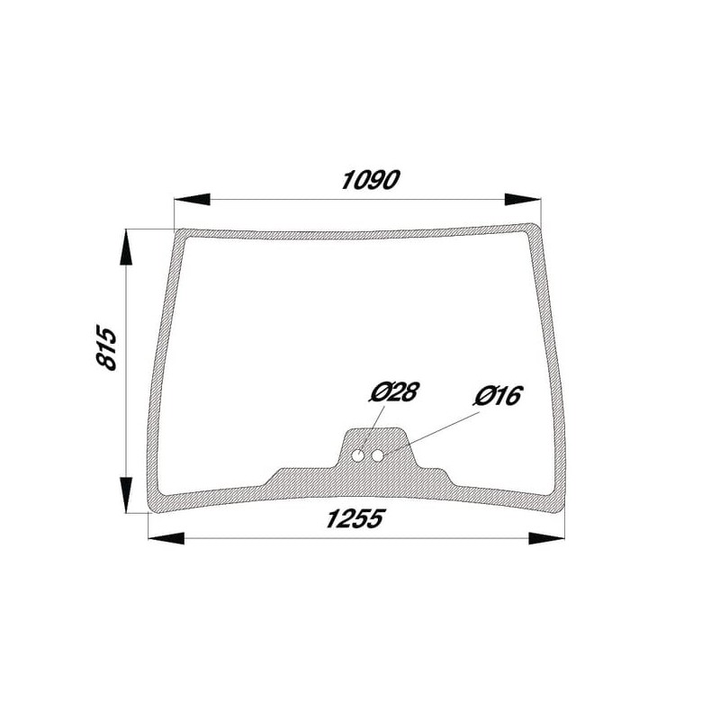 Windscreen - G716810040050N