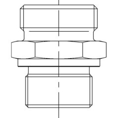 Coupling 8S M14 - GES8SM14