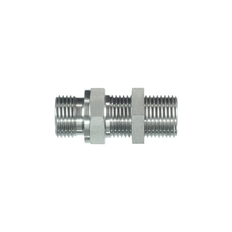 Male Stud coupling 12L x M16 SS - GES12LM16SS