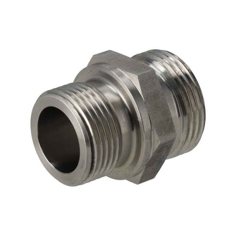 Male Stud coupling 20S x M30x2 SS - GES20SR1SS Male Stud coupling 20S x M30x2 SS - GES20SR1SS