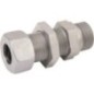 Bulkhead coupling 12L R3/8 - GESV12LR38