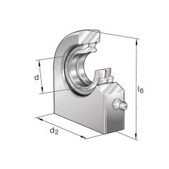Radial spherical plain bearing - GF80DOAINA