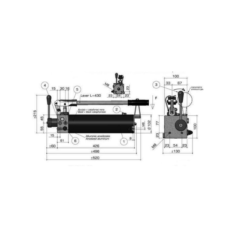 Handpumpe GL146-ALL-SP - GL146ALLSP