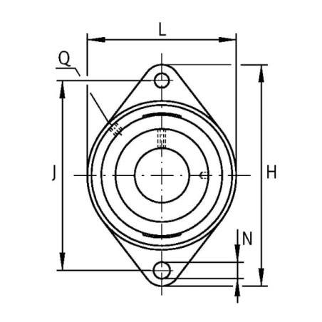 Lagergehäuse Corrotect - GGCJT06NFA1251