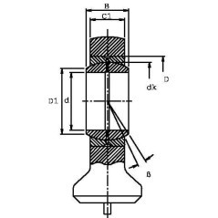 Rod end - GK30HO2RS