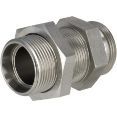 Bulkhead Coupling 28L SS - GSS28LSS