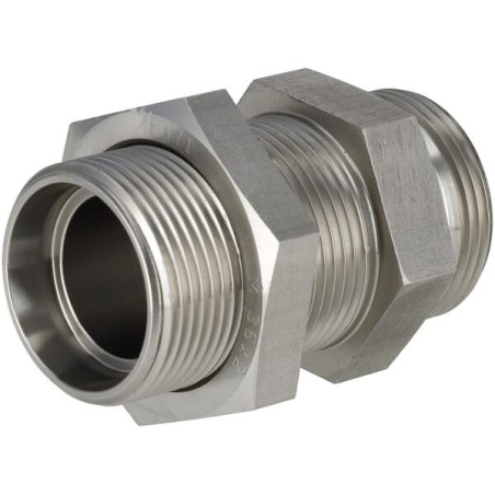 Bulkhead Coupling 28L SS - GSS28LSS