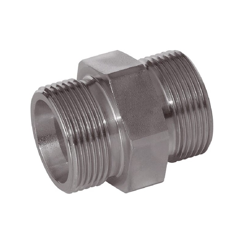Straight Coupling 4LL SS - GS4LLSS
