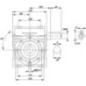 Worm gear reducer I 7.5 - GR07575 Worm gear reducer I 7.5 - GR07575