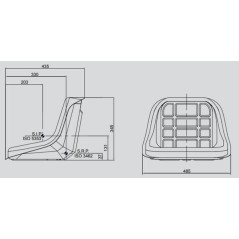 Sitzschale MT-Cobo - GT50011Z